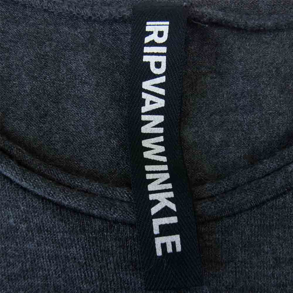 ripvanwinkle リップヴァンウィンクル RB-035 裾カーブ 変形ニット グレー系 5【中古】