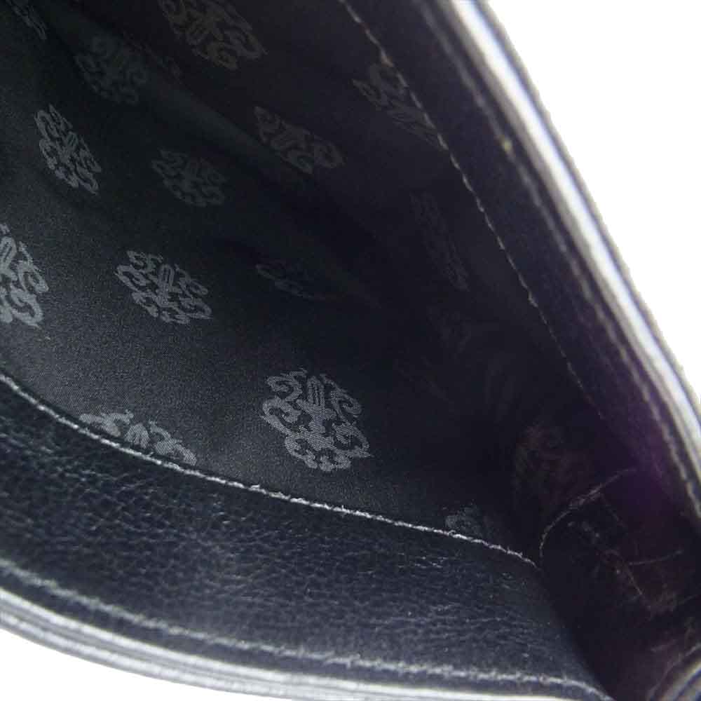 CHROME HEARTS クロムハーツ（原本有） SQ PKT BS FLR W/SML スクエアポケット BSフレア ブラック系【美品】【中古】