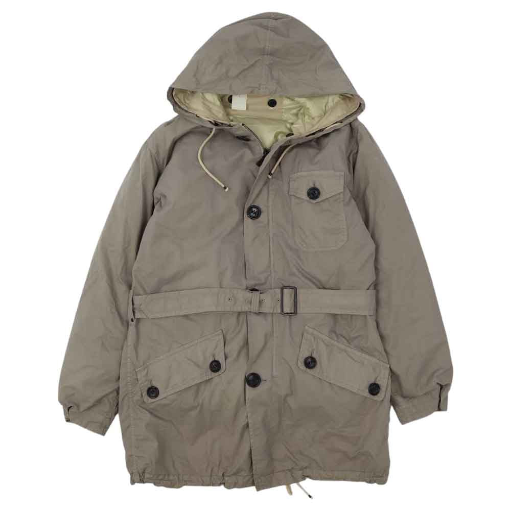 N.HOOLYWOOD エヌハリウッド ナイロン ダウン ライナー付 デッキ コート 36【中古】