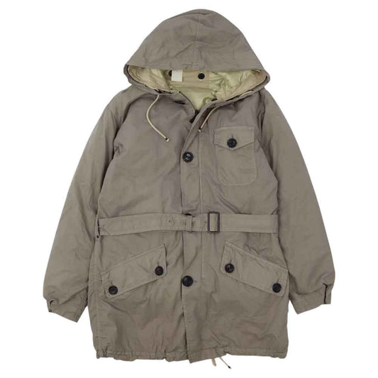 N.HOOLYWOOD エヌハリウッド ナイロン ダウン ライナー付 デッキ コート 36【中古】