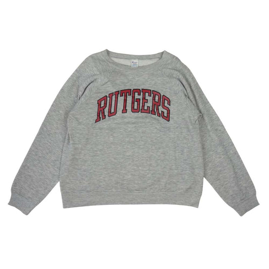 Champion チャンピオン 80s ヴィンテージ トリコタグ USA製 スウェット トレーナー グレー系 L【中古】