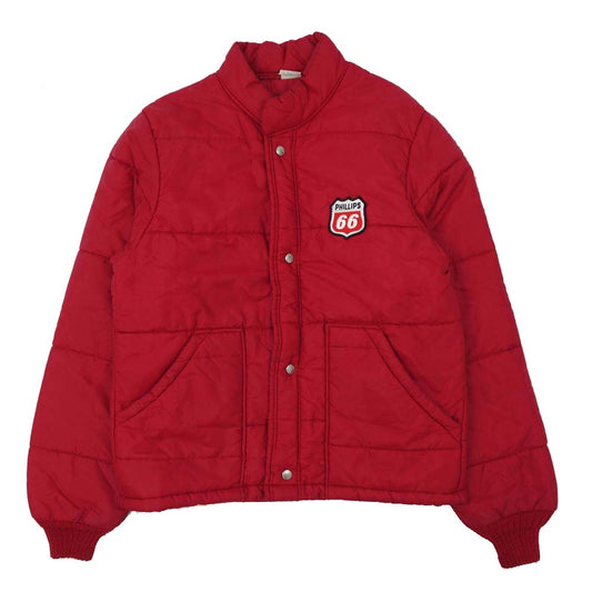 スウィングスター ヴィンテージ 70s80s 黒タグ レーシングジャケット レッド系 M【中古】