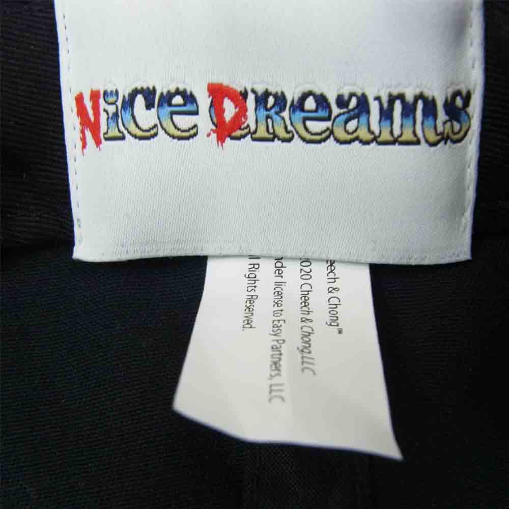 ナイスドリーム GUILTYPARTIES NICE DREAMS エンブロイダリー ロゴ キャップ ブラック系【中古】