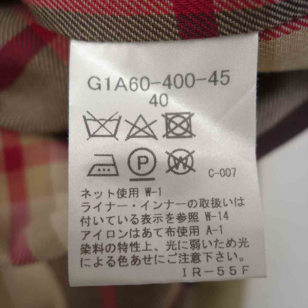 Mackintosh マッキントッシュ DUNKELD ML ギャバジン ステンカラー 40【中古】