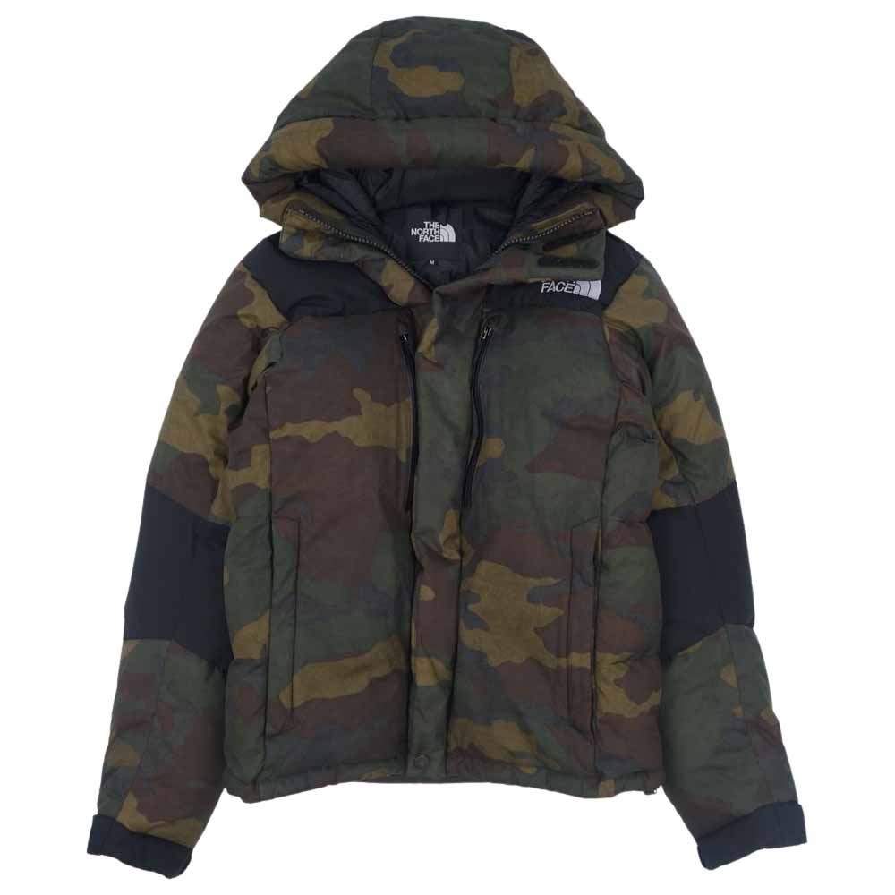 THE NORTH FACE ノースフェイス ND91845 Novelty Light Jacket カモフラ バルトロ ライト ダウン ジャケット M【中古】