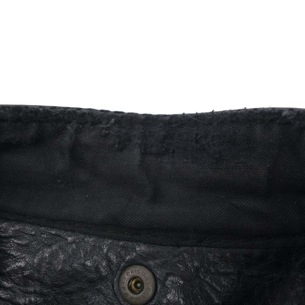 VANSON バンソン TYPE-B シングル ライダース ジャケット ブラック系 36【中古】