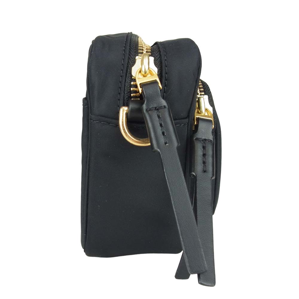 ヘンリベンデル 2way ショルダーバッグ ポーチ ブラック系【中古】