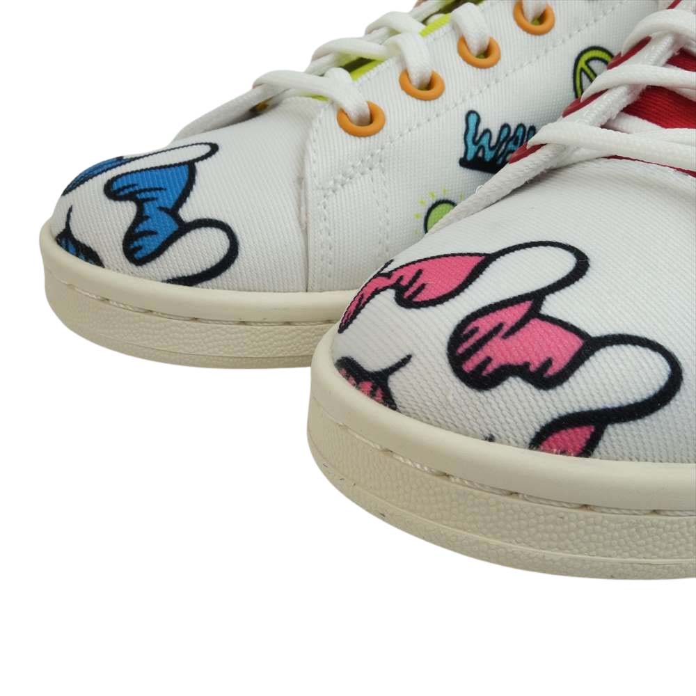 adidas アディダス FY2686 STAN SMITH J PRIMEBLUE スタンスミス プライムブルー スニーカー マルチカラー系 23.5cm【新古品】【未使用】【中古】