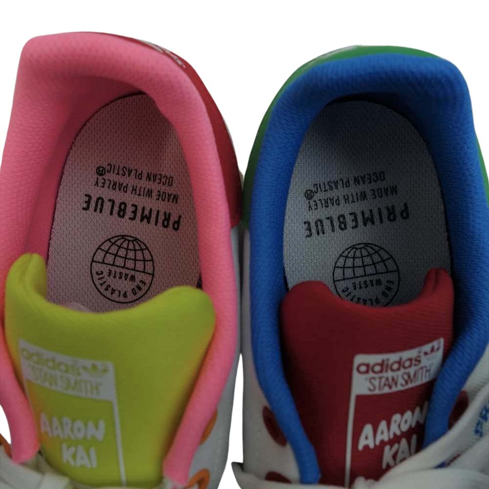 adidas アディダス FY2686 STAN SMITH J PRIMEBLUE スタンスミス プライムブルー スニーカー マルチカラー系 23.5cm【新古品】【未使用】【中古】