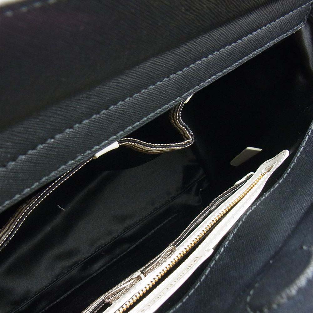 ヘンリベンデル 2way ショルダー ハンドバッグ スターモチーフ スタッズ ダークネイビー系【美品】【中古】