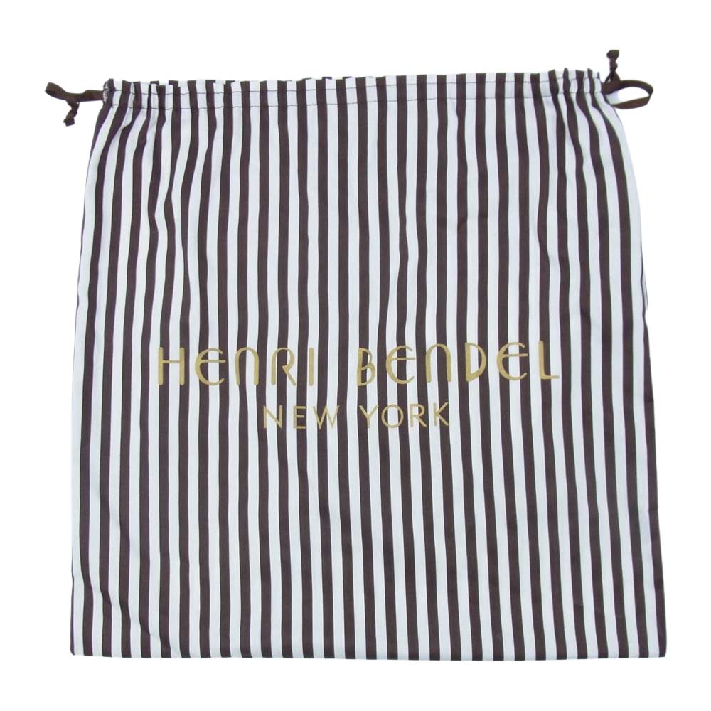 ヘンリベンデル 2way ショルダー ハンドバッグ スターモチーフ スタッズ ダークネイビー系【美品】【中古】
