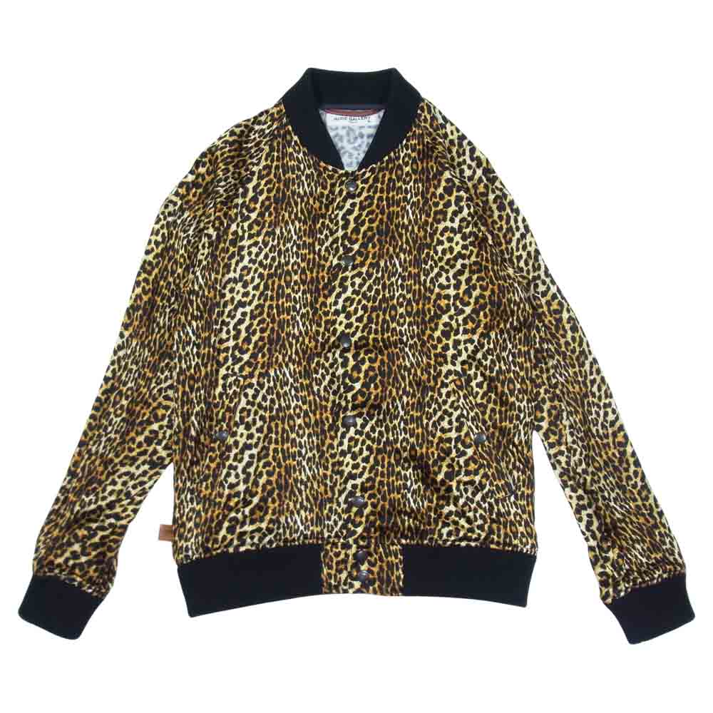 RUDE GALLERY ルードギャラリー 16SS レオパード ブルゾン 日本製 ベージュ系 3【美品】【中古】