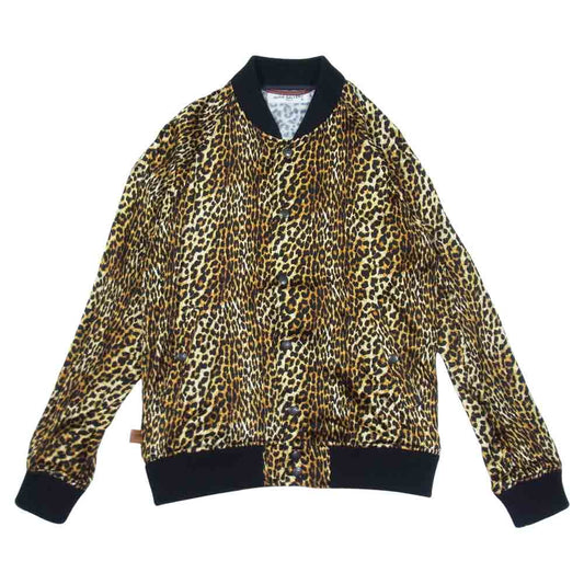 RUDE GALLERY ルードギャラリー 16SS レオパード ブルゾン 日本製 ベージュ系 3【美品】【中古】