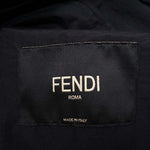 FENDI フェンディ FW0651 国内正規品 テープ ウインドブレーカー ブラック系 44【美品】【中古】