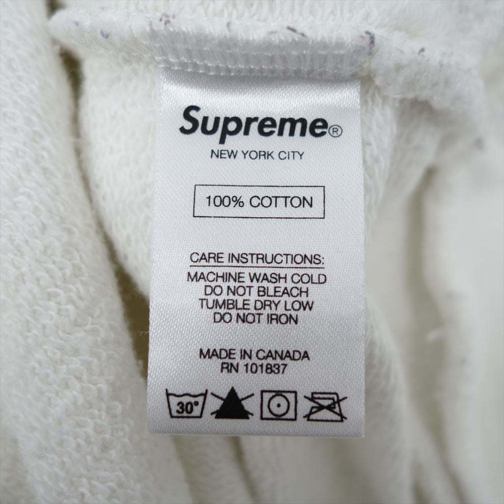 Supreme シュプリーム 15SS Athletic Split Crewneck アスレチック スプリト クルーネック スウェット トレーナー ホワイト系 M【中古】