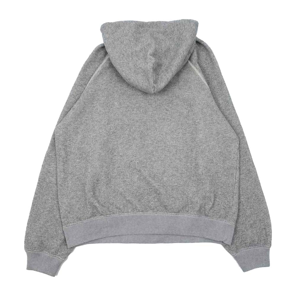 THE NORTH FACE ノースフェイス NT6053N パープルレーベル パックフィールド フーデッド スウェット シャツ グレー系 XL【中古】