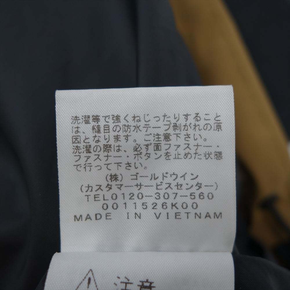 THE NORTH FACE ノースフェイス NP11834 国内正規品 Mountain Light Jacket マウンテンライトジャケット ベージュ系 ブラック系 S【中古】