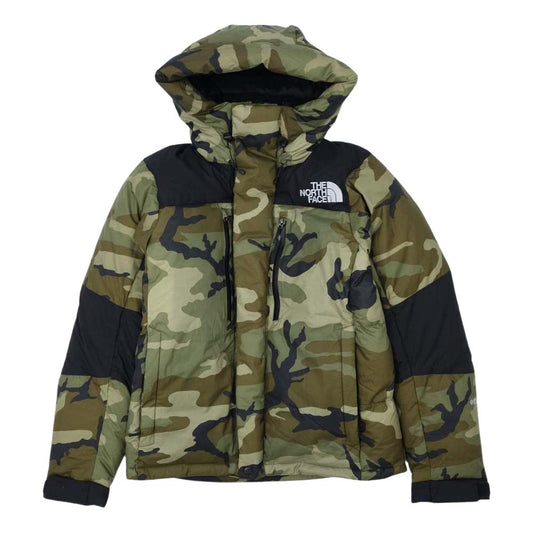 THE NORTH FACE ノースフェイス ND91951 BALTRO LIGHT JACKET カモ バルトロライト ダウンジャケット カーキ系 ブラック系 カモフラ M【中古】