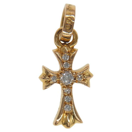 CHROME HEARTS クロムハーツ（原本無） 22K ベビー ベイビー ファット ダイヤ ペンダント トップ ゴールド系【美品】【中古】