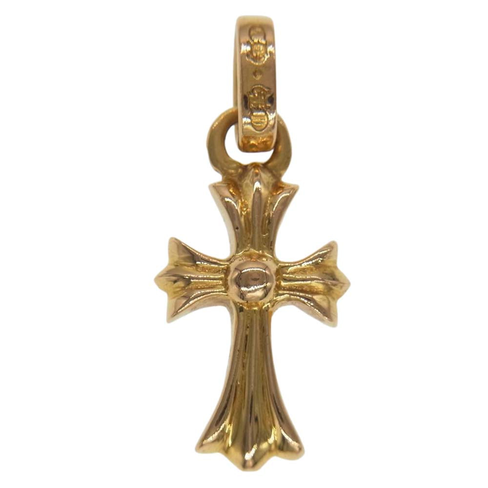 CHROME HEARTS クロムハーツ（原本無） 22K ベビー ベイビー ファット ダイヤ ペンダント トップ ゴールド系【美品】【中古】