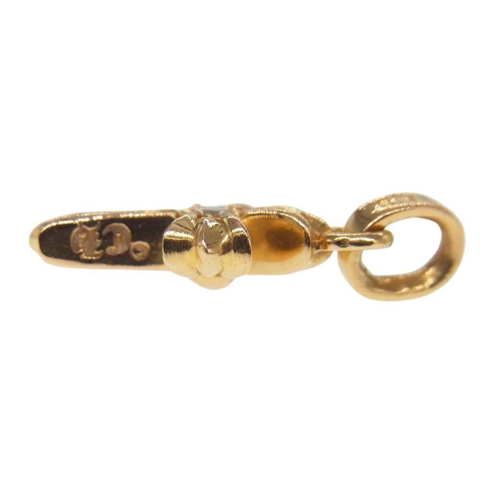 CHROME HEARTS クロムハーツ（原本無） 22K ベビー ベイビー ファット ダイヤ ペンダント トップ ゴールド系【美品】【中古】