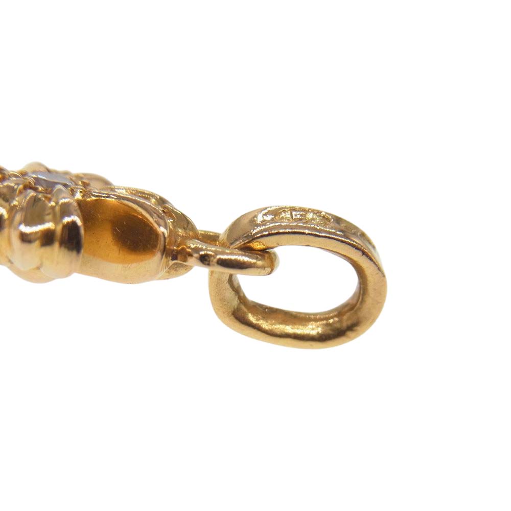 CHROME HEARTS クロムハーツ（原本無） 22K ベビー ベイビー ファット ダイヤ ペンダント トップ ゴールド系【美品】【中古】