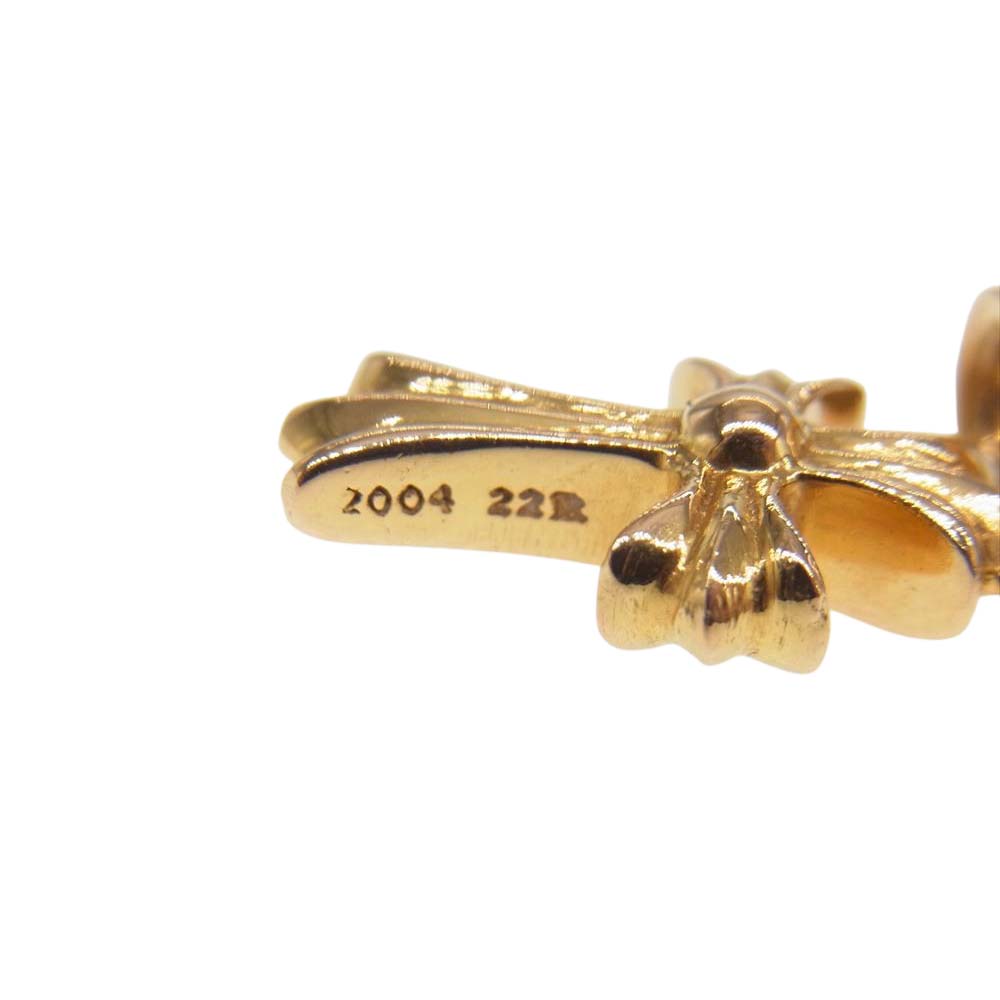 CHROME HEARTS クロムハーツ（原本無） 22K ベビー ベイビー ファット ダイヤ ペンダント トップ ゴールド系【美品】【中古】