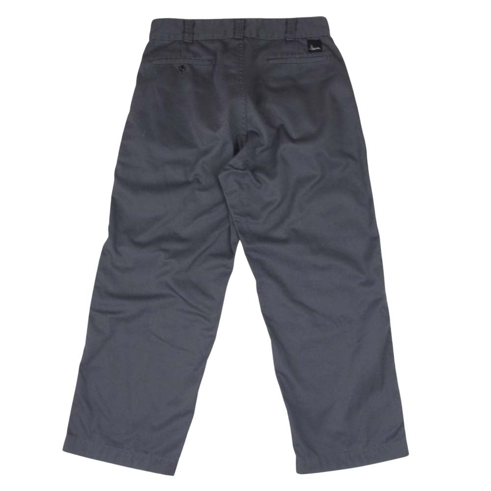 Psicom サイコム ワイド ストレート パンツ グレー系 S【中古】