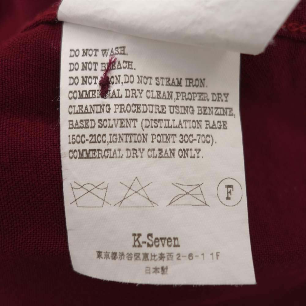 TENDERLOIN テンダーロイン T-RAYON SHT レーヨン シャツ レッド系 XS【中古】
