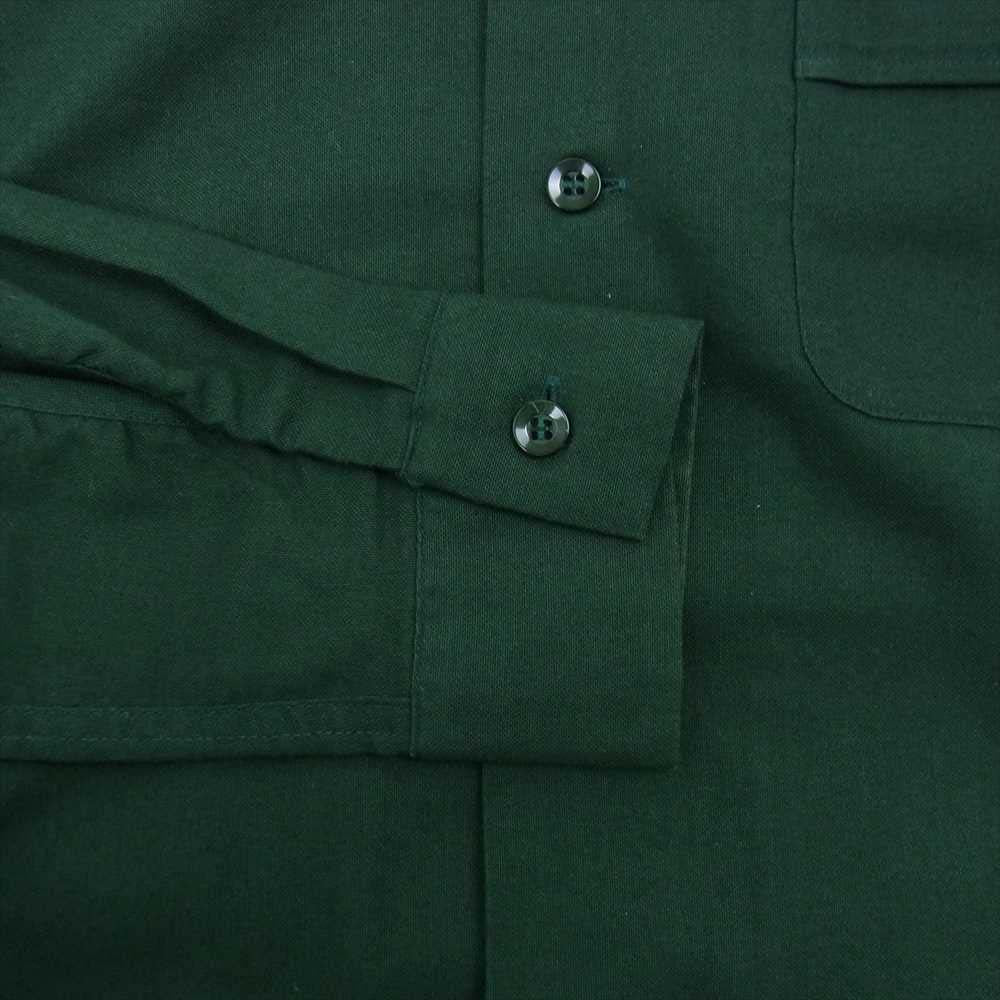 TENDERLOIN テンダーロイン T-BOWLS SHT 1 Long 　ボーリング シャツ グリーン系 XS【中古】