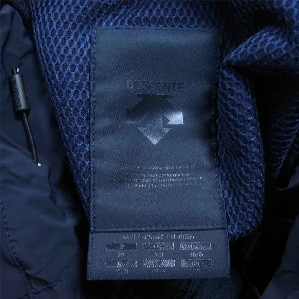 DESCENTE デサント DIA3774U 水沢ダウン ALLTERRAIN STORM オルテライン ストーム フーデッド ダウン ジャケット ダークネイビー系 M【中古】