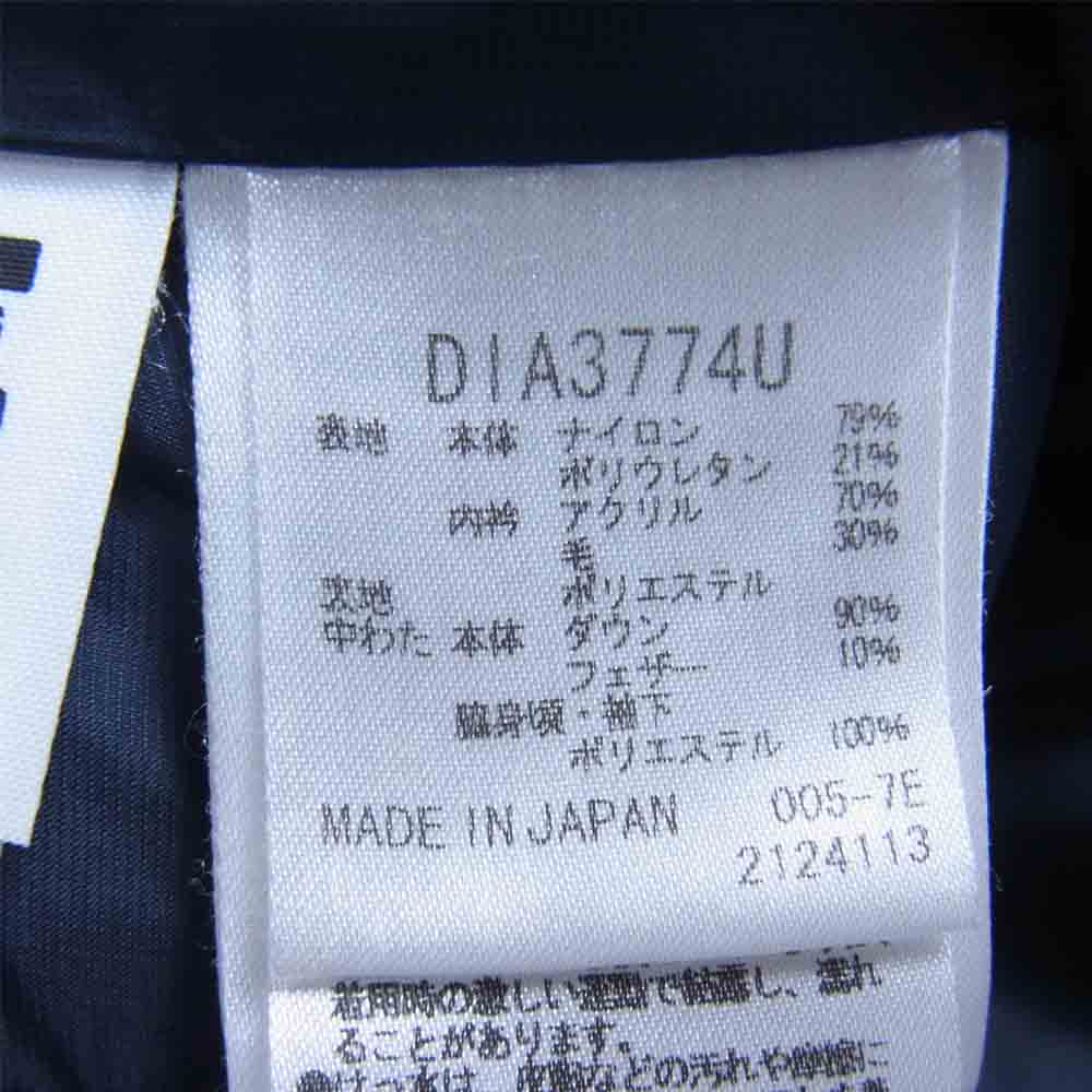 DESCENTE デサント DIA3774U 水沢ダウン ALLTERRAIN STORM オルテライン ストーム フーデッド ダウン ジャケット ダークネイビー系 M【中古】