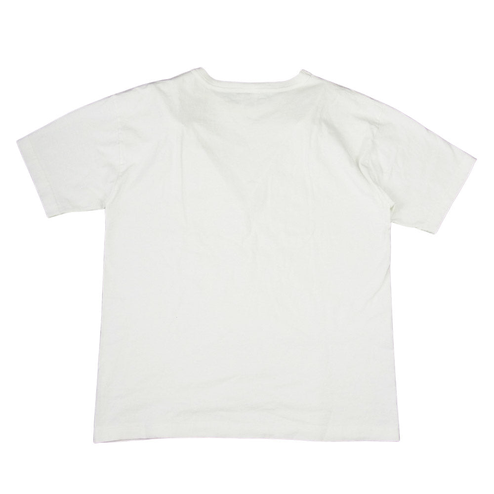 STANDARD CALIFORNIA スタンダードカリフォルニア × Champion チャンピオン USA製 T1011 プリント Tシャツ ホワイト系 L【中古】