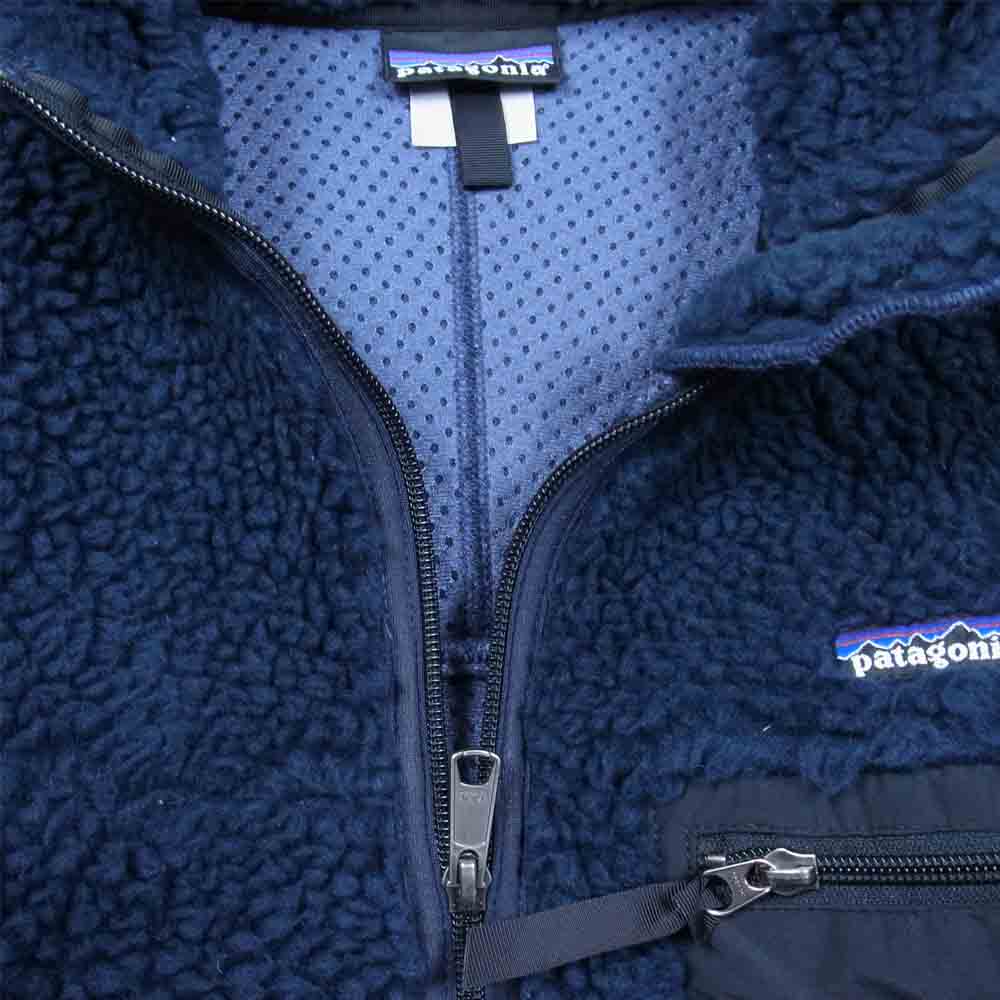 patagonia パタゴニア 10961FA USA製 CLASSIC RETRO CARDIGAN クラシック レトロカーディガン ネイビー系 S【中古】