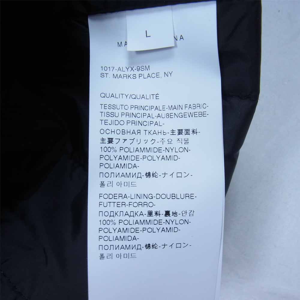 アリクス ロゴ ナイロン コーチジャケット コーチ ブラック系 L【中古】