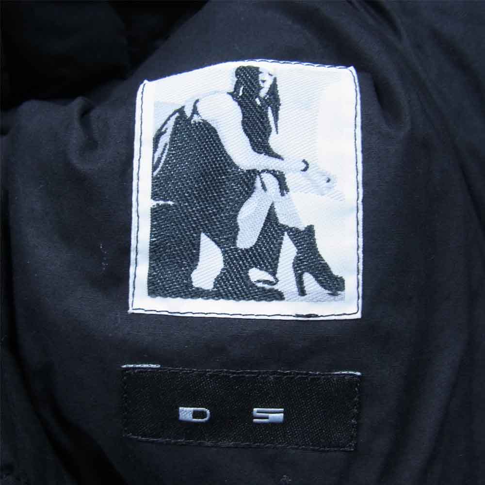 Rick Owens リックオウエンス DU16F8960-MU DRKSHDW ダークシャドウ ロング ボンバーコート MA-1 ブラック系 S【中古】