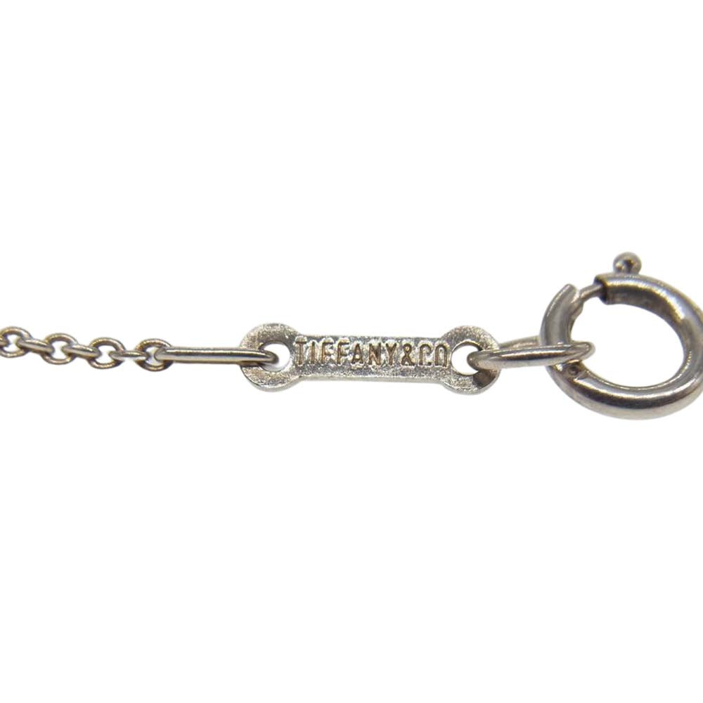 TIFFANY&Co. ティファニー ラビングハート ペンダント ネックレス シルバー系【中古】