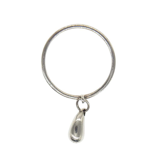 TIFFANY&Co. ティファニー エルサ ペレッティ ティアドロップ リング シルバー系 11【中古】