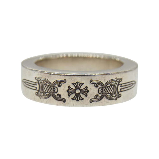 CHROME HEARTS クロムハーツ（原本無） SPACER DAGGER RING 6ｍｍ スペーサー ダガー リング シルバー系 11【中古】