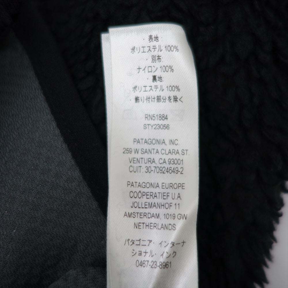 patagonia パタゴニア 21AW 23056 Classic Retro-X Jacket クラシック レトロX ジャケット フリース Black w/Black L Black w/Black L【新古品】【未使用】【中古】