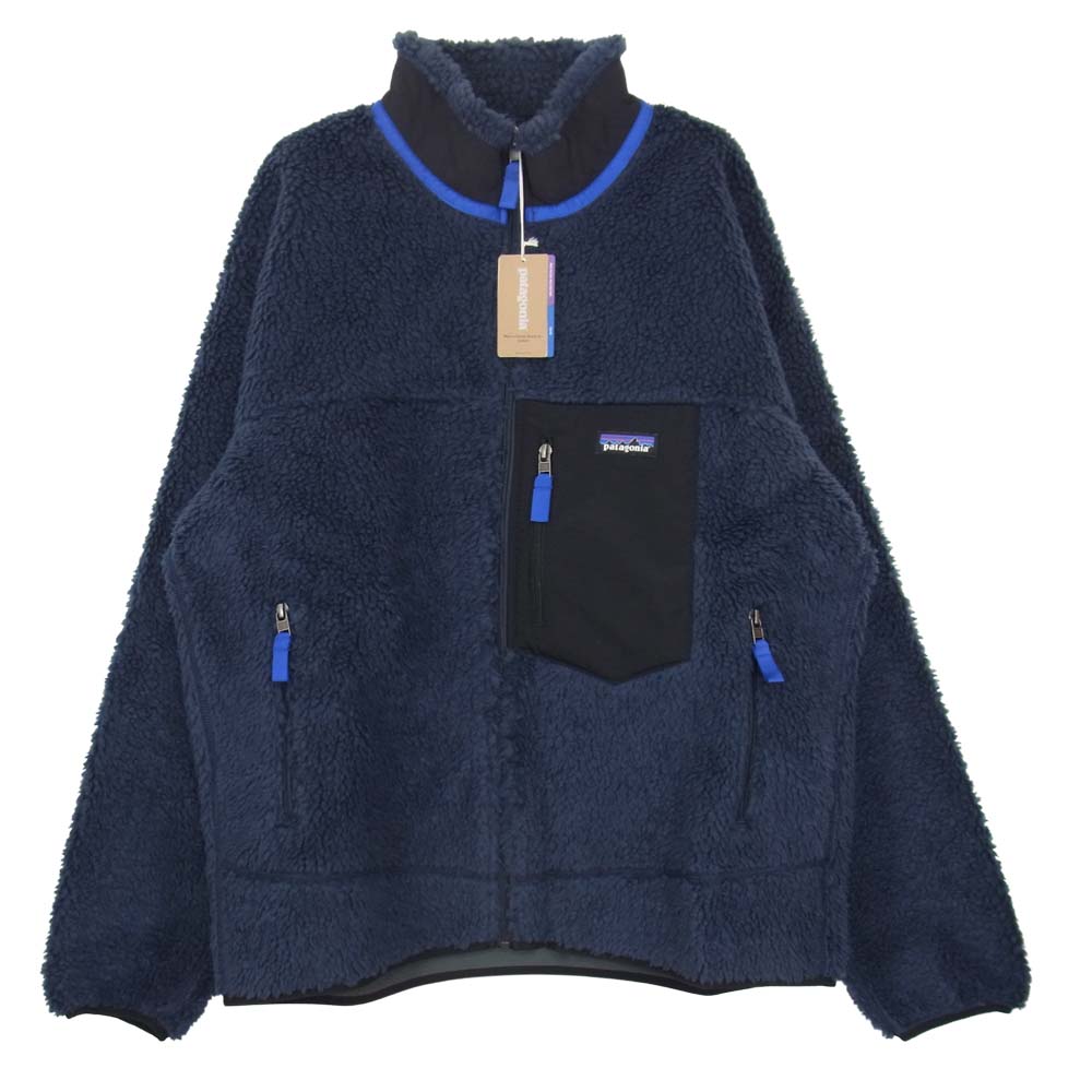 patagonia パタゴニア 21AW 23056 Classic Retro-X Jacket クラシック レトロX ジャケット フリース New Navy L ネイビー系 L【新古品】【未使用】【中古】