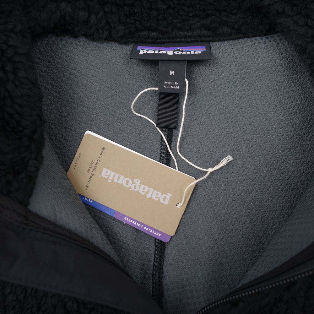 patagonia パタゴニア 21AW 23056 Classic Retro-X Jacket クラシック レトロX ジャケット フリース Black w/Black M Black w/Black M【新古品】【未使用】【中古】
