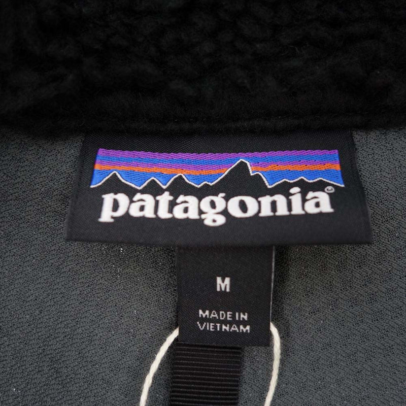 patagonia パタゴニア 21AW 23056 Classic Retro-X Jacket クラシック レトロX ジャケット フリース Black w/Black M Black w/Black M【新古品】【未使用】【中古】