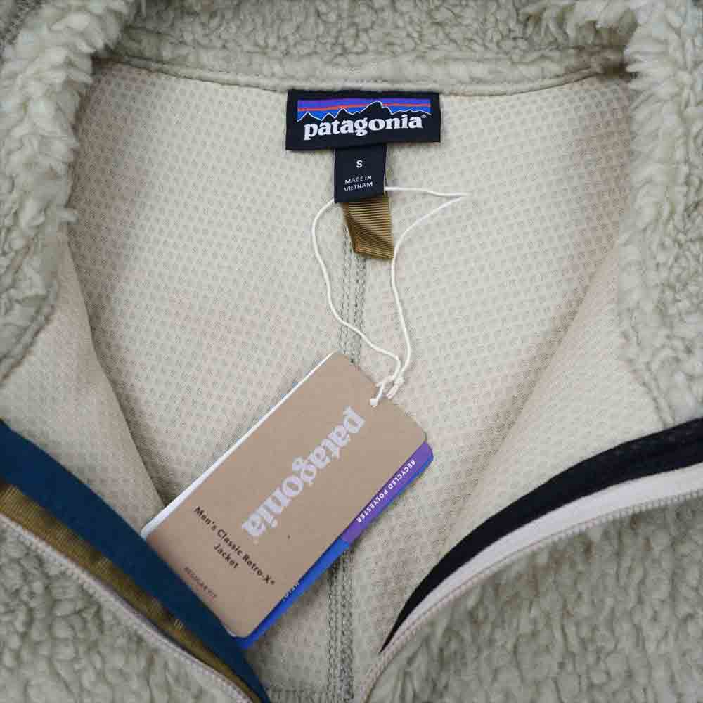 patagonia パタゴニア 21AW 23056 Classic Retro-X Jacket クラシック レトロX ジャケット フリース Pelican w/Dark Borealis Green S PELICAN W/DARK BOREALIS GREEN S【新古品】【未使用】【中古】