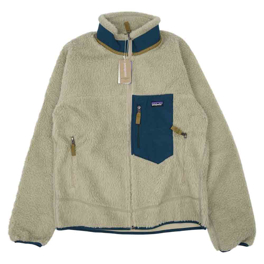 patagonia パタゴニア 21AW 23056 Classic Retro-X Jacket クラシック レトロX ジャケット フリース Pelican w/Dark Borealis Green M PELICAN W/DARK BOREALIS GREEN M【新古品】【未使用】【中古】