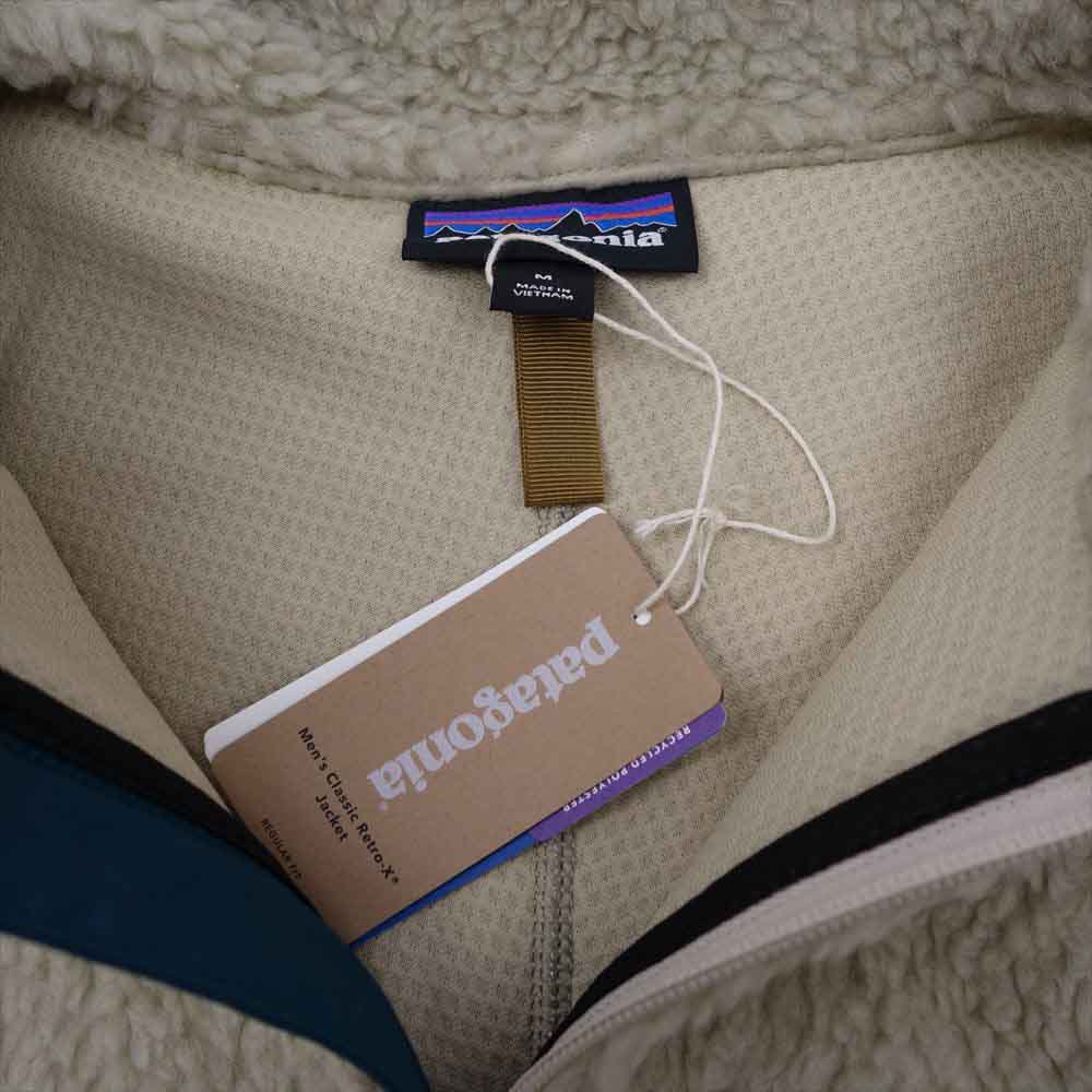 patagonia パタゴニア 21AW 23056 Classic Retro-X Jacket クラシック レトロX ジャケット フリース Pelican w/Dark Borealis Green M PELICAN W/DARK BOREALIS GREEN M【新古品】【未使用】【中古】