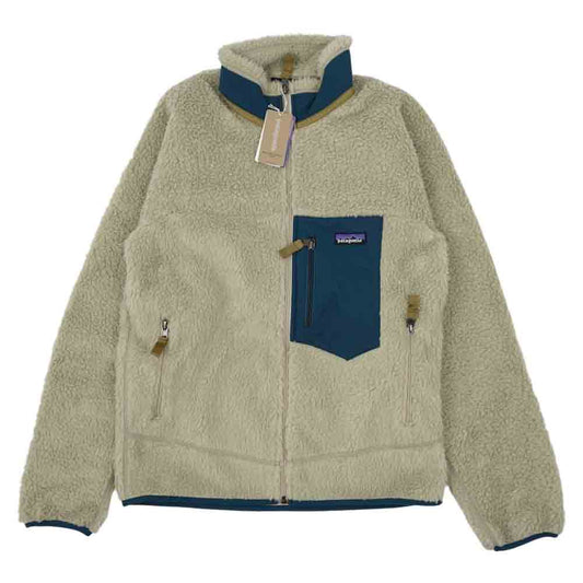 patagonia パタゴニア 21AW 23056 Classic Retro-X Jacket クラシック レトロX ジャケット フリース Pelican w/Dark Borealis Green S PELICAN W/DARK BOREALIS GREEN S【新古品】【未使用】【中古】