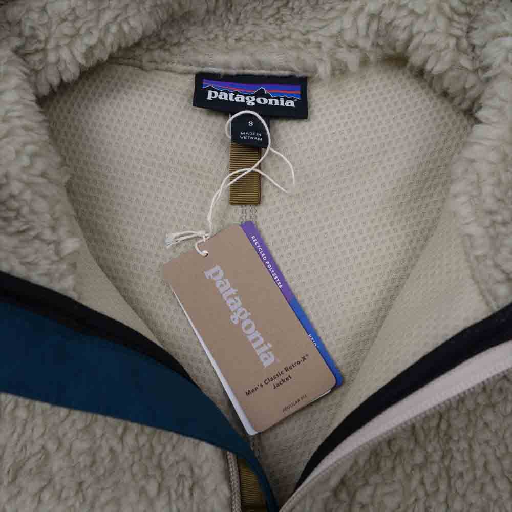 patagonia パタゴニア 21AW 23056 Classic Retro-X Jacket クラシック レトロX ジャケット フリース Pelican w/Dark Borealis Green S PELICAN W/DARK BOREALIS GREEN S【新古品】【未使用】【中古】