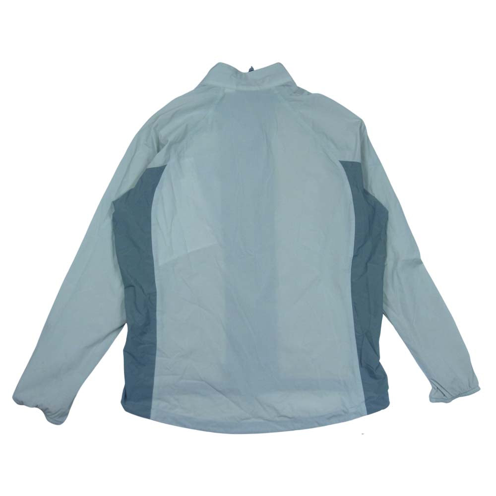 patagonia パタゴニア 02SS 24105 刺繍ロゴ STRECH VELOCITY SHELL ストレッチ ベロシティ シェルジャケット グレー系 L【中古】