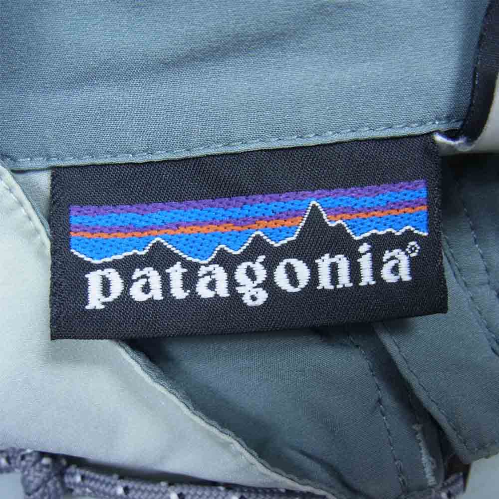 patagonia パタゴニア 02SS 24105 刺繍ロゴ STRECH VELOCITY SHELL ストレッチ ベロシティ シェルジャケット グレー系 L【中古】